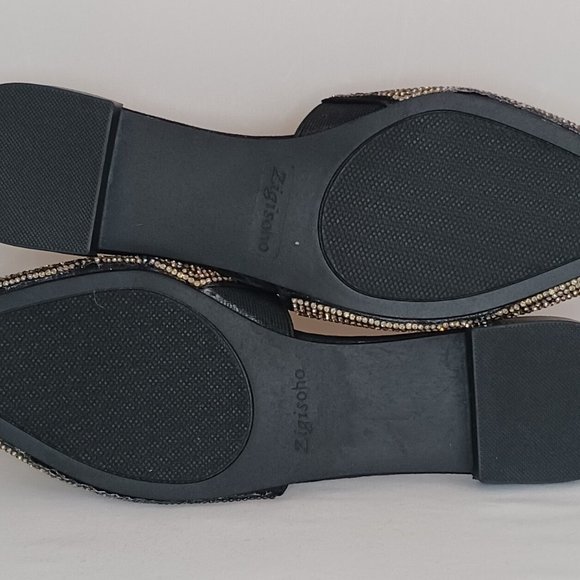 Rhinestone Embellished Mule | Size: 7 | Color TAUPE - Picture 7 of 7